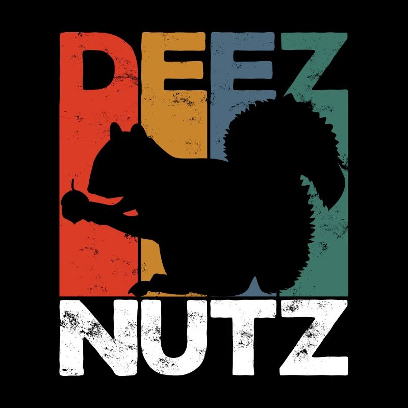 Deez Nutz Nutcracker Squirrel Dees Nuts Chipmunk