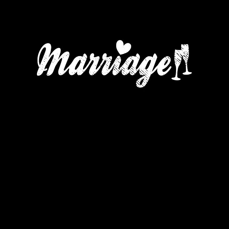 Marriage wedding lettering
