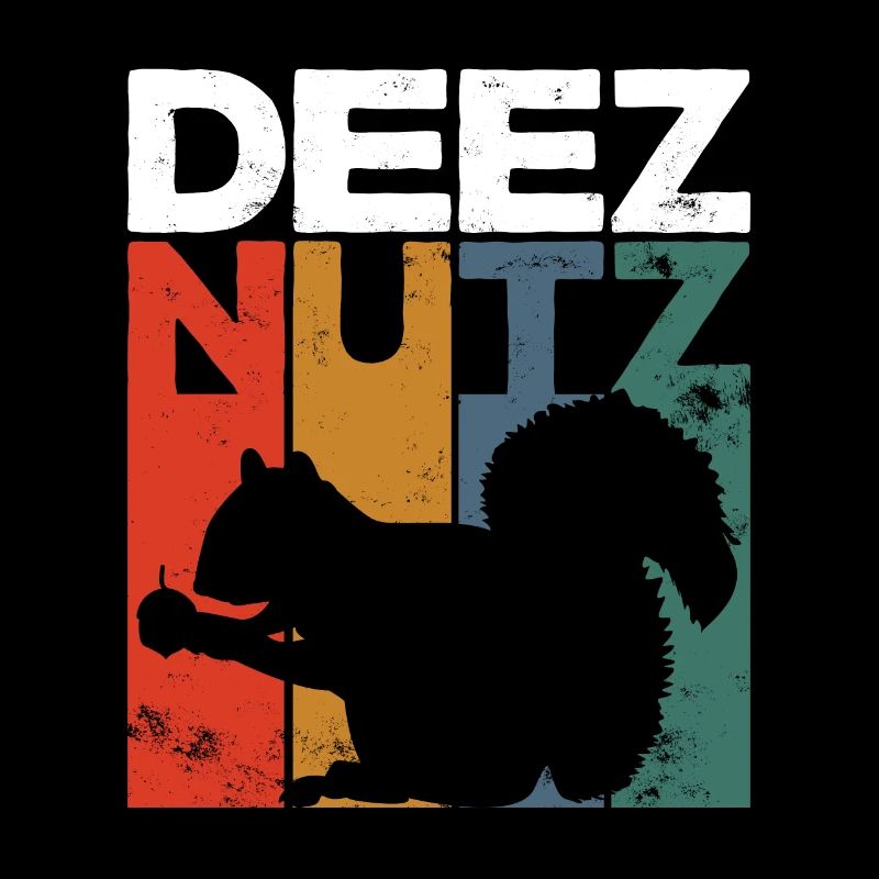 Deez Nutz Nutcracker Squirrel Dees Nuts Chipmunk