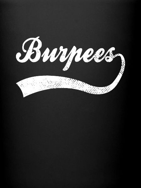 Lettrage de Burpee