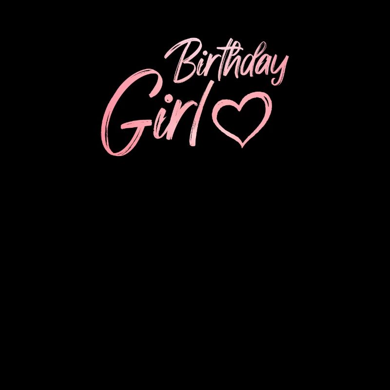 Geburtstag Mädchen Rosé Herz Mädchen