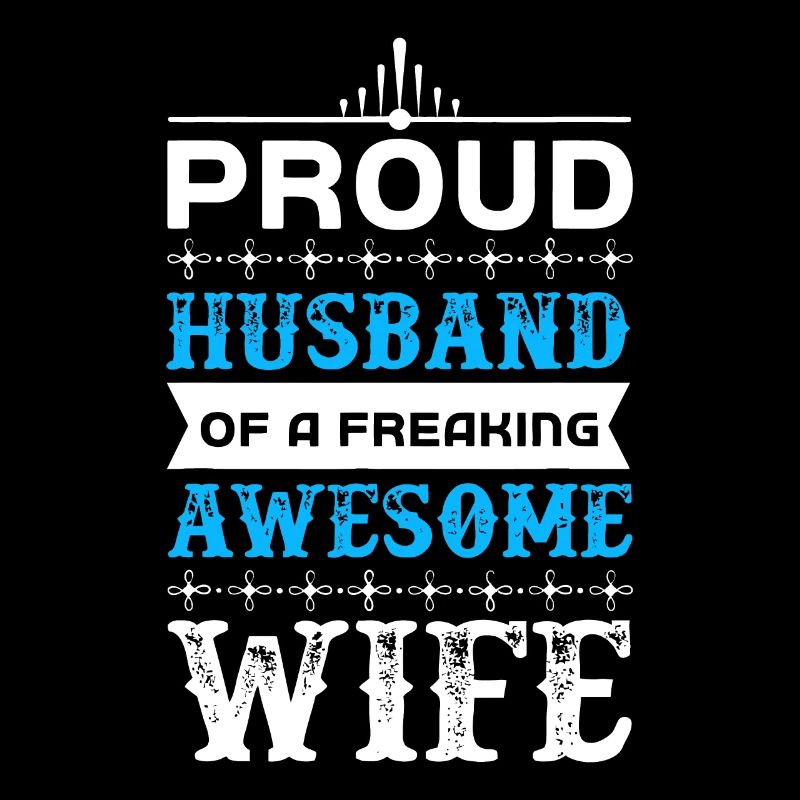 Männer stolzer Ehemann einer verdammt tollen Frau