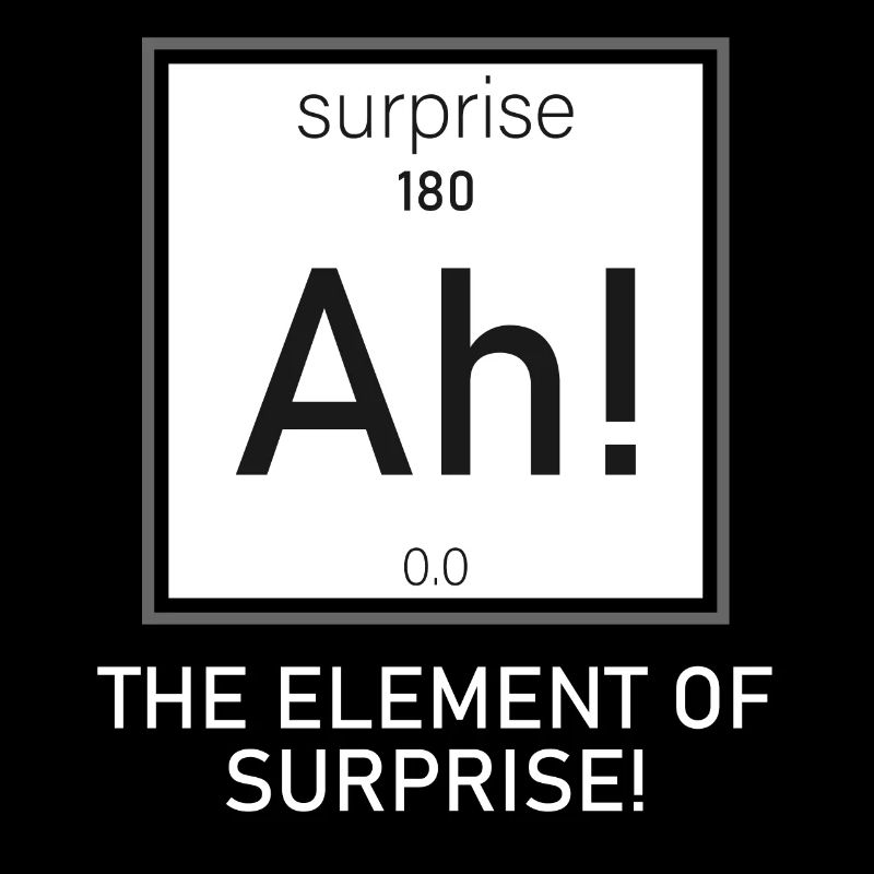 Élément de surprise