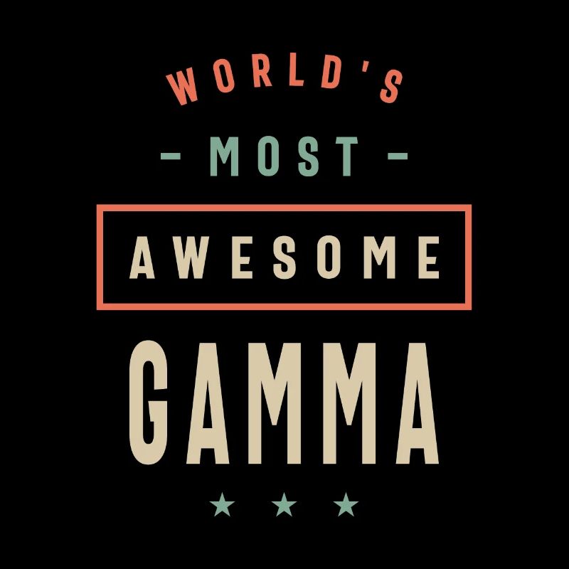 World's Most Awesome Gamma - Muttertag Oma