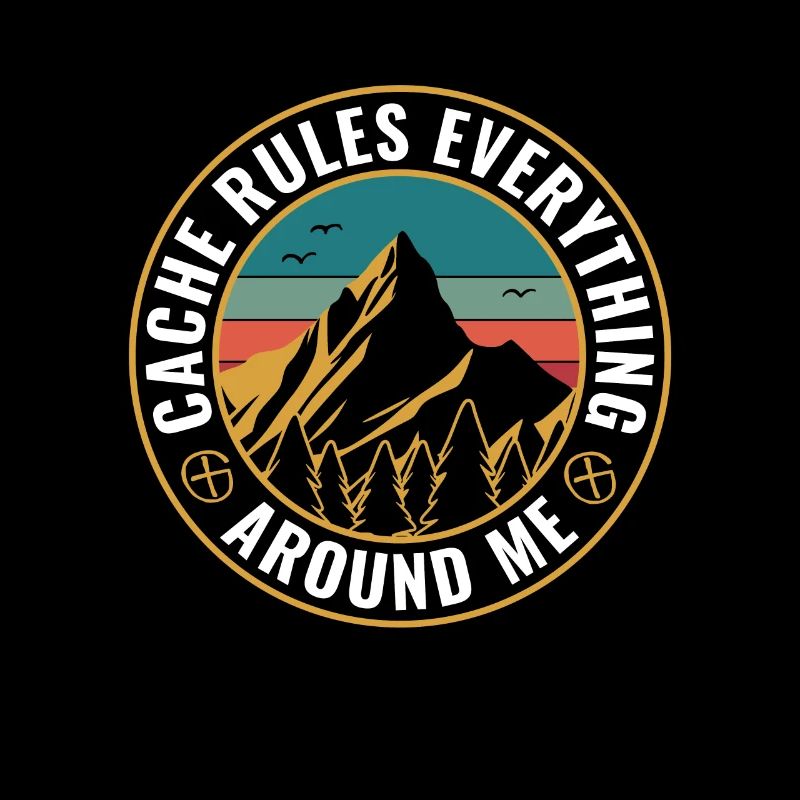 Geocaching Cache Govern everything around me