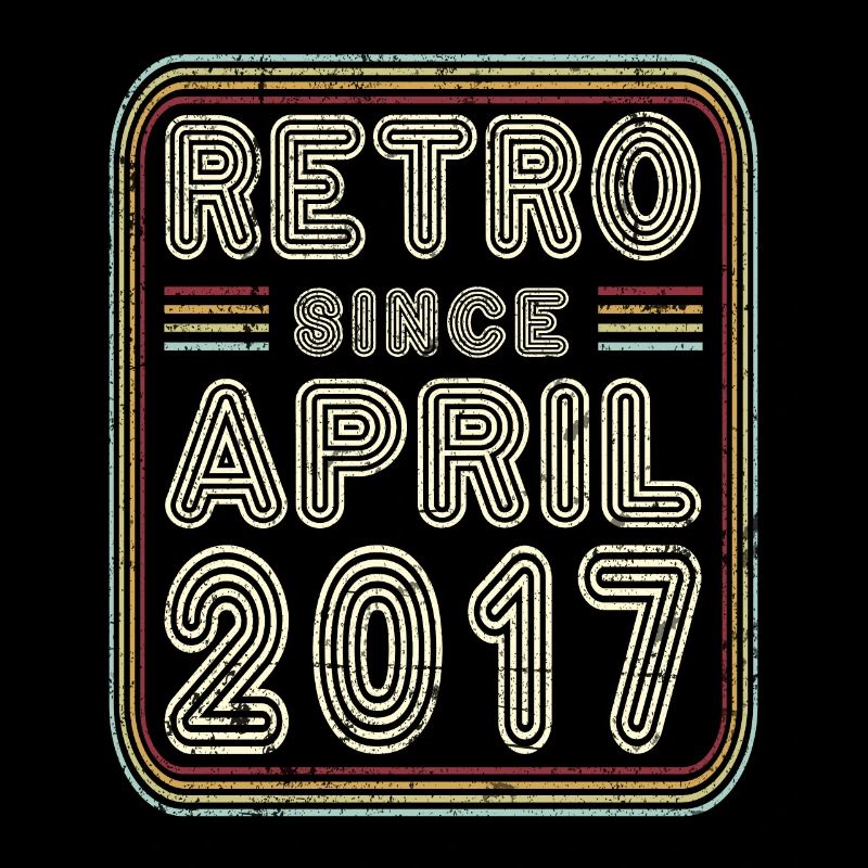 Anniversaire Avril 2017 Cadeau rétro