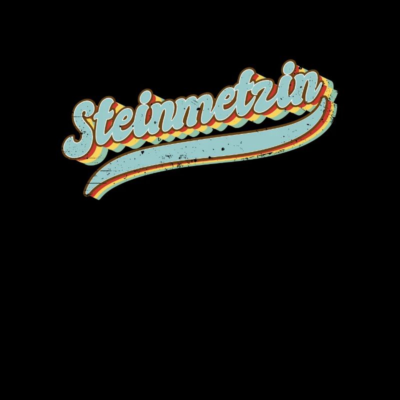 Handwerker Steinmetz Vintage Steinmetzin