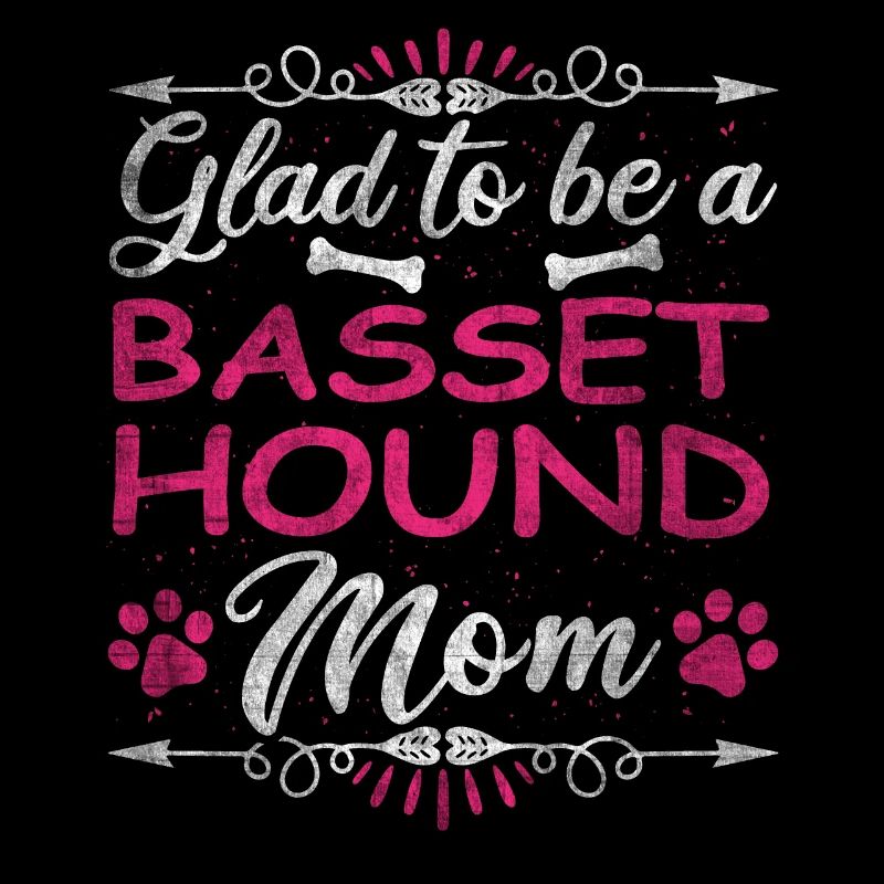 Maman chienne heureuse d’être une maman de chien de chasse