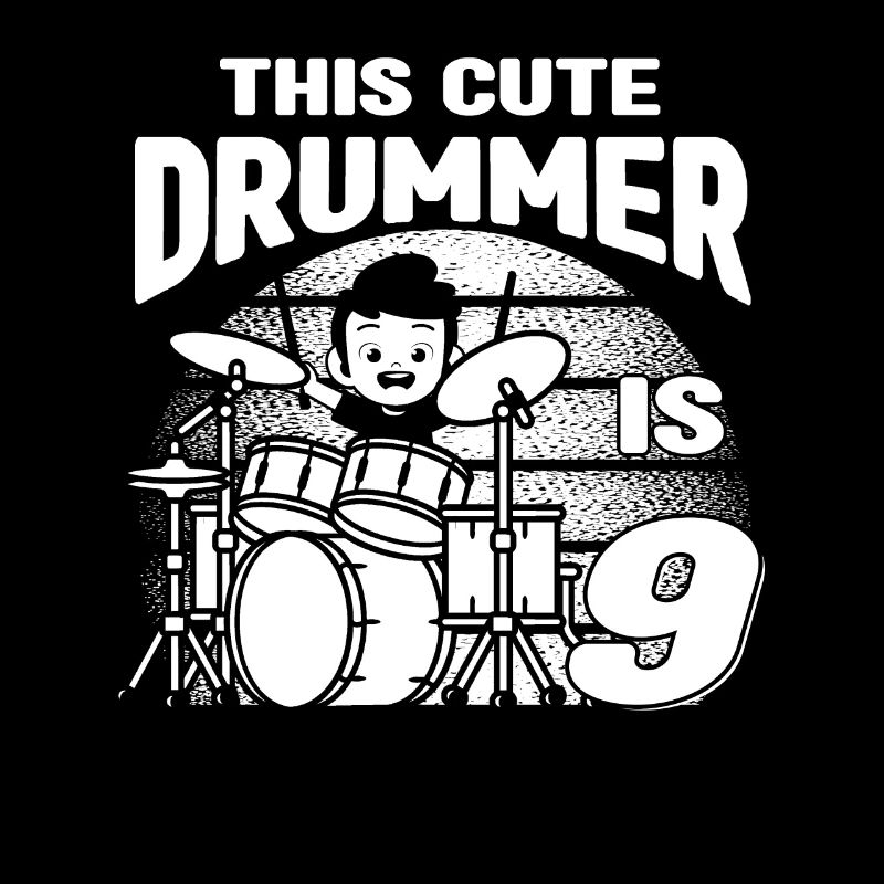 Birthday Drummer Boy - Ce mignon batteur a 9 ans