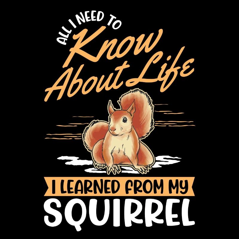 Eichhörnchen Geschenk Grauhörnchen Squirrel