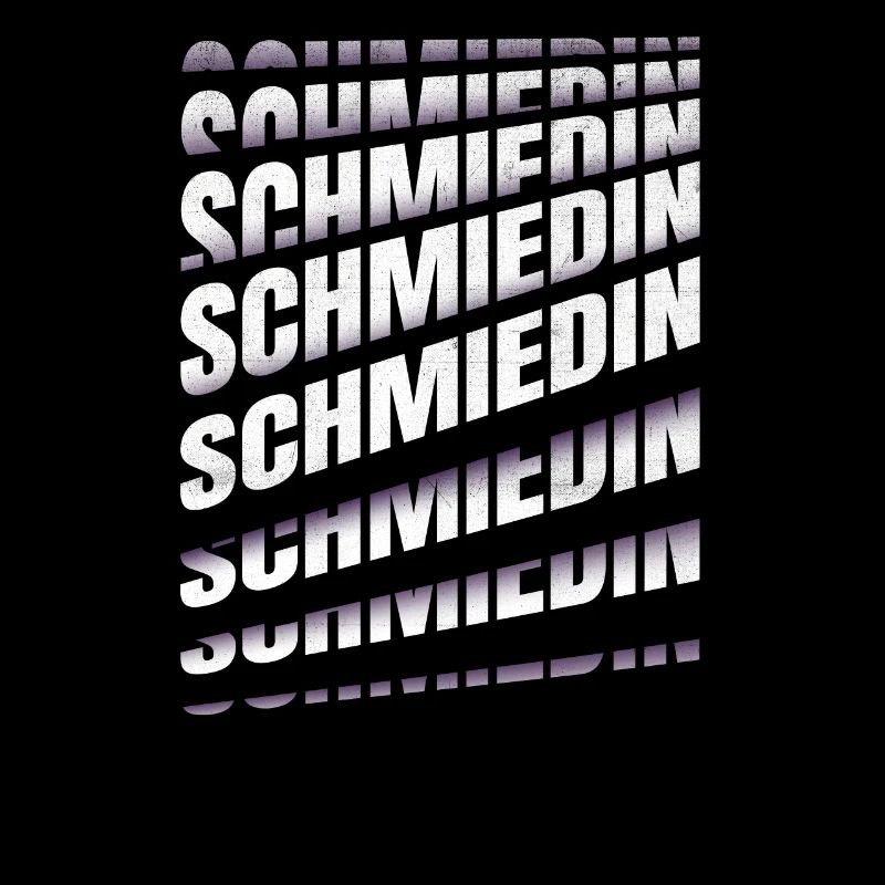 Schmied Spruch Handwerker Schmiedin