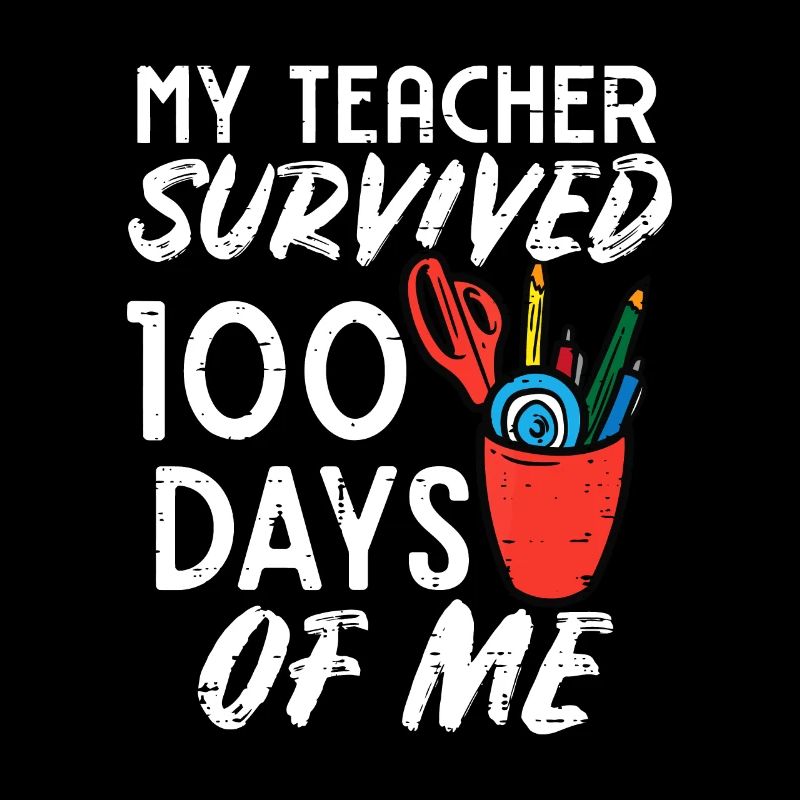 Mon professeur a survécu à 100 jours de moi 100e jour de Sc