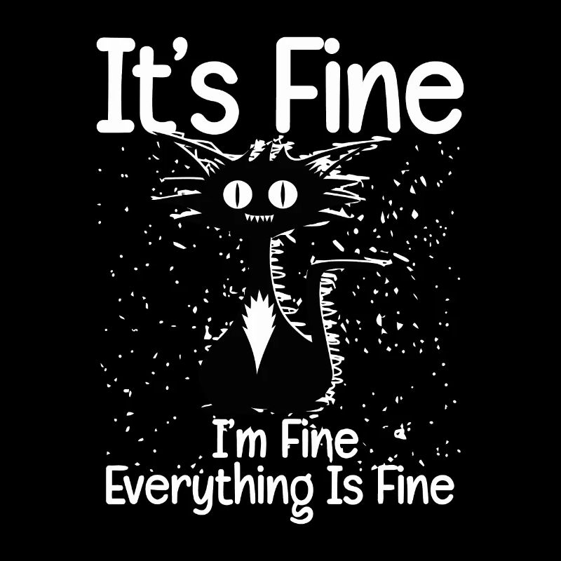 Funny I'm Fine It's Fine Everything Is Fine, Dog