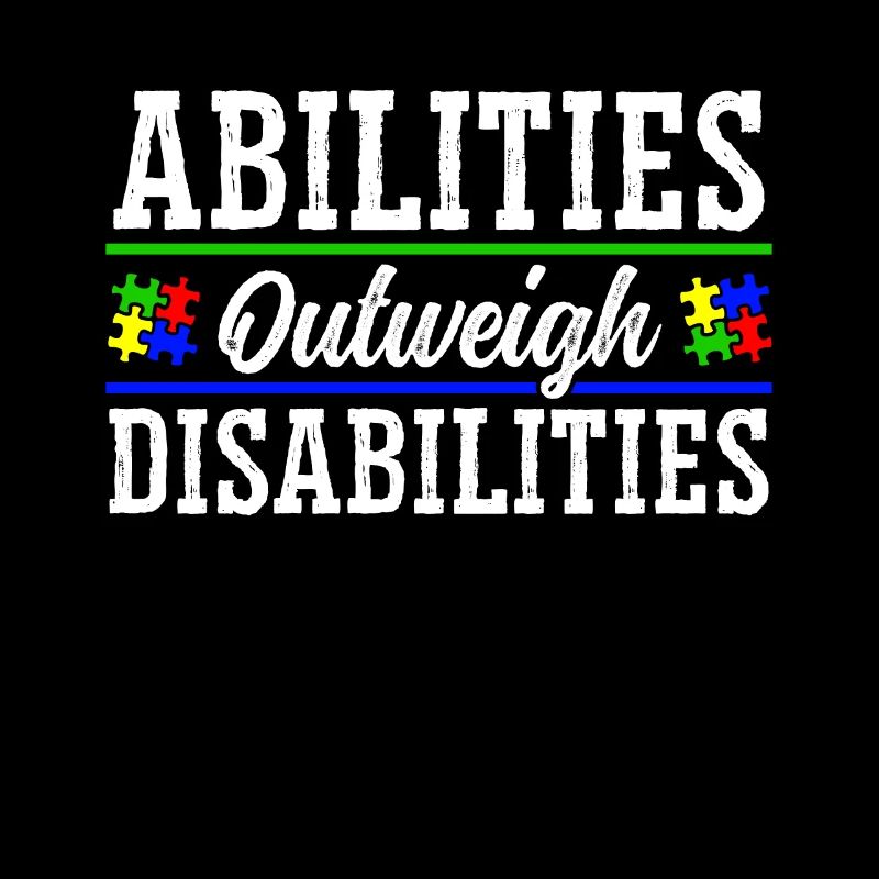 Autism awareness - abilities predominate