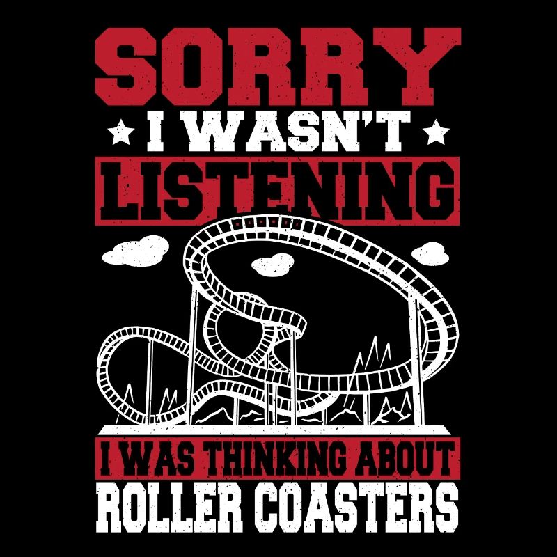Theme Park Amusement Park Thinking About Roller Co