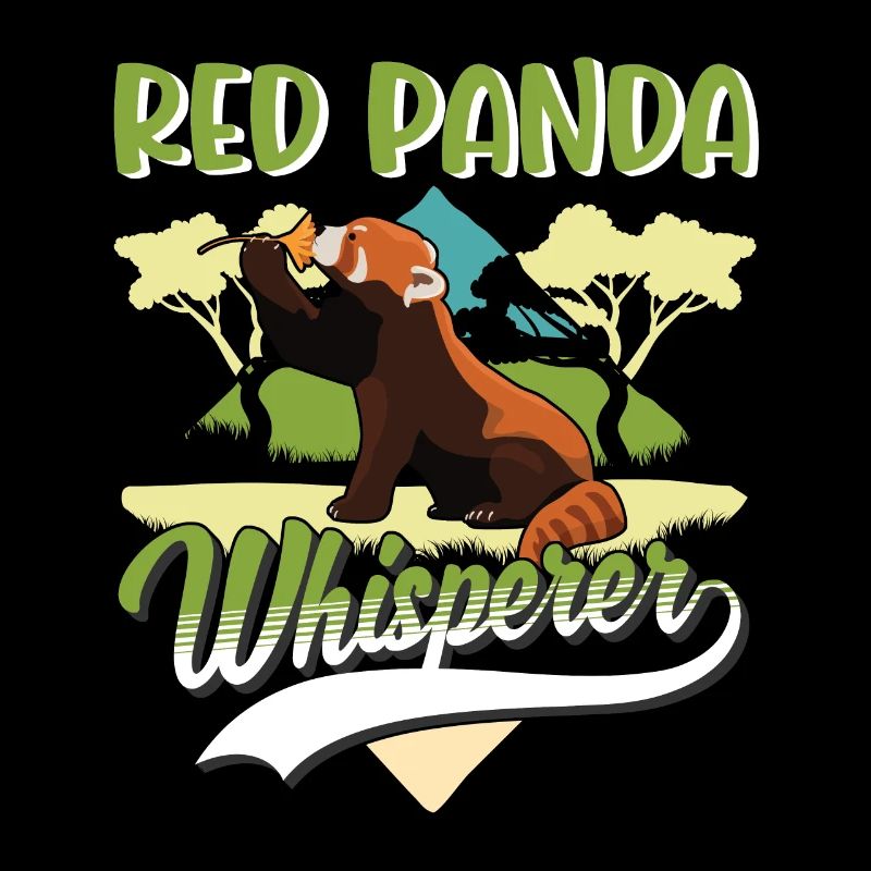 Roter Panda Flüsterer Katzenbär