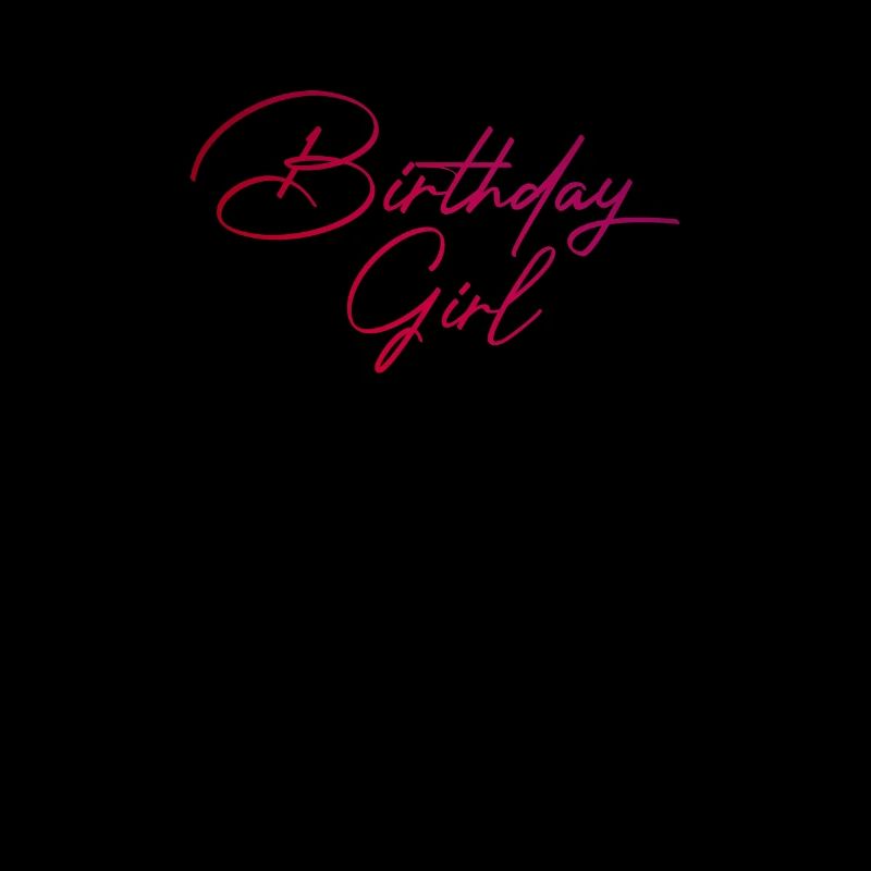 Geburtstags-Mädchen in Rot, tolle