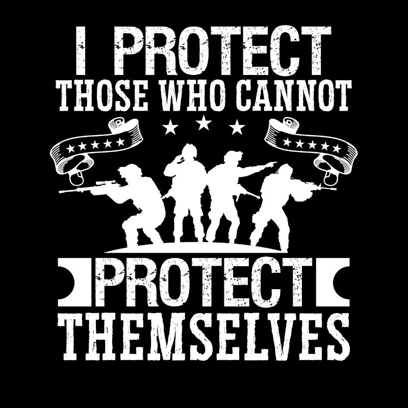 Soldat Protect Those Who Cannot Militär Armee