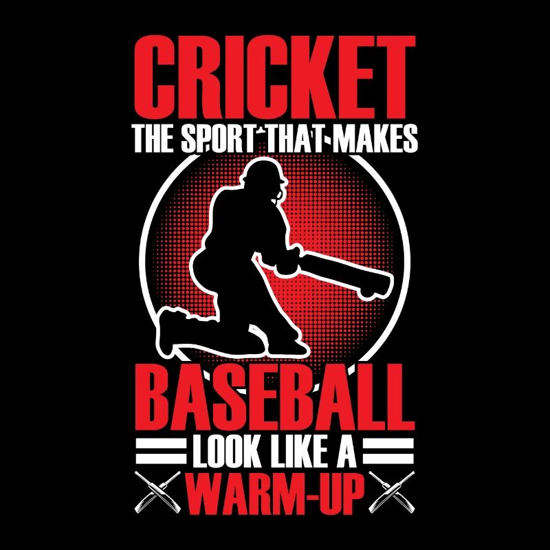 Cricket, Der Sport, Der Baseball