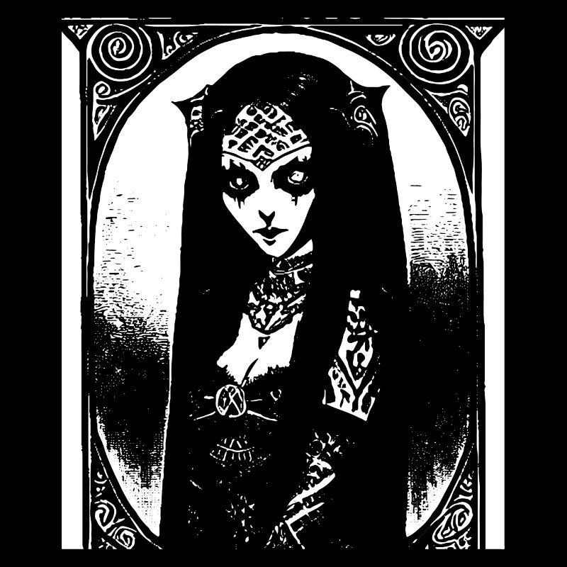 Dunkle Kunst Okkulte Gothic Batcave Mädchen Post Punk Fledermaus
