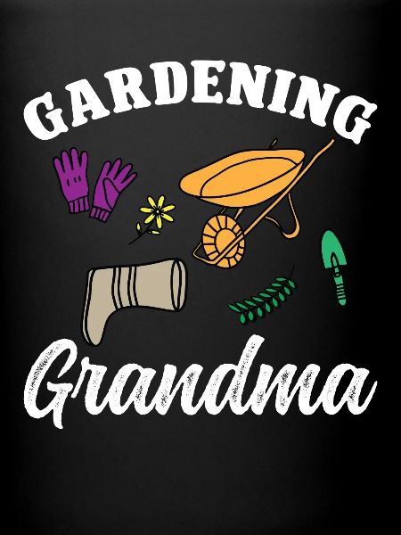 Jardinage grand-mère