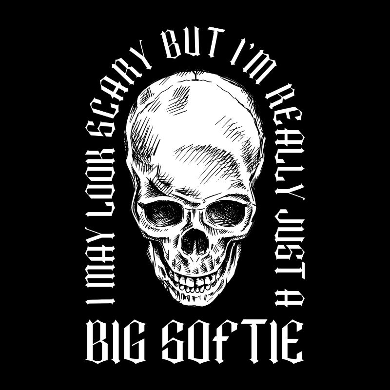 Gruselig aussehen, aber bin nur ein Softie - Goth