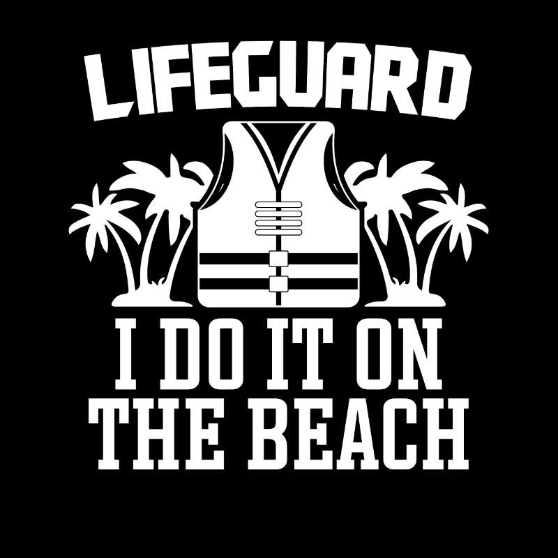 Sauveteur de préposé à la piscine Sauveteur Do It On Beach Lifeguard