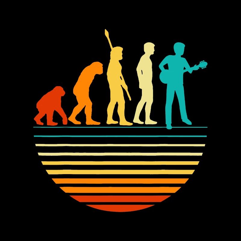 Guitariste Rétro, Guitariste I Vintage Evolution