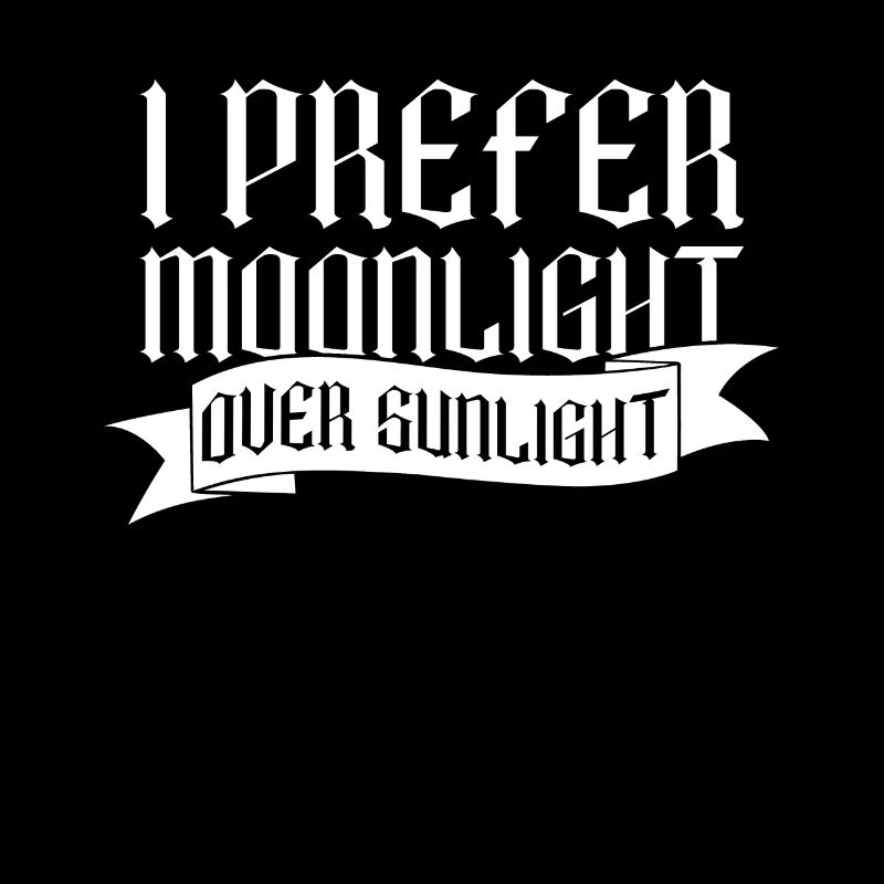 Clair de lune avant la lumière du soleil - Moontan Gothic Goth