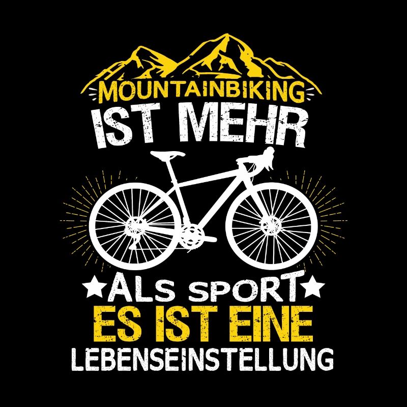 Downhill Mountainbiker Mountainbiken