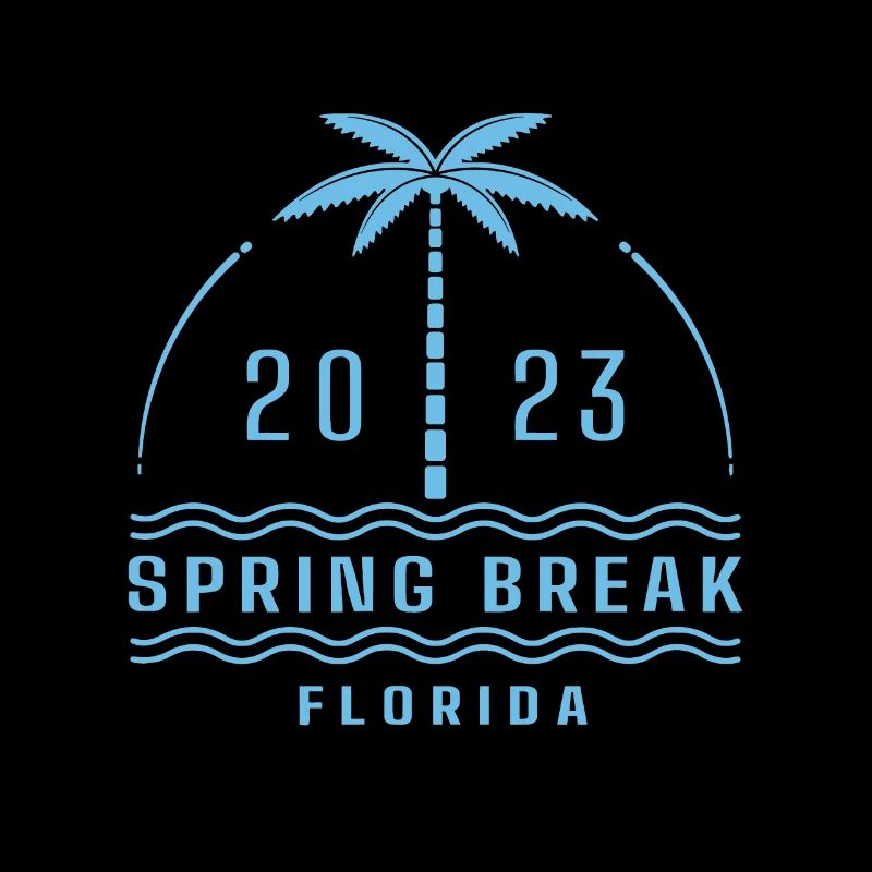 Passende Spring Break Strandurlaubsidee - Florid