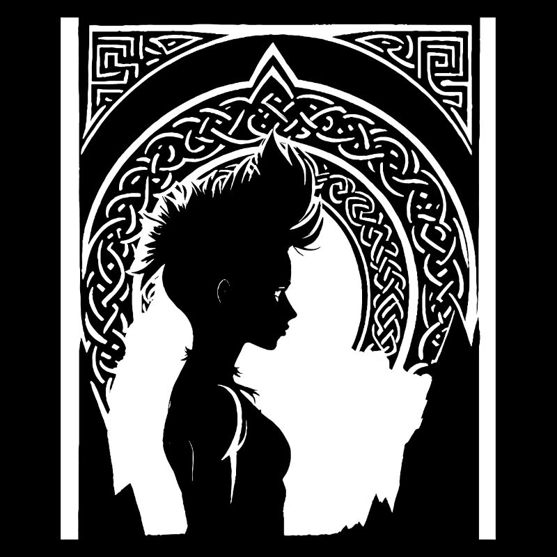 Fantasy Post Punk Celtic Tribal Batcave Mohawk Gi