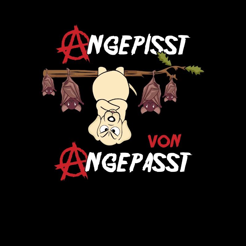 Angepisst von Angepasst Rebell Be Different Hund