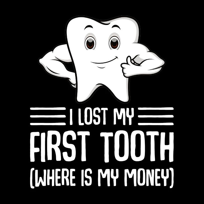 I lost my first tooth Milk tooth