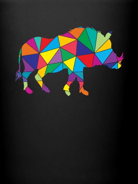 Sanglier polygonal de phacochère