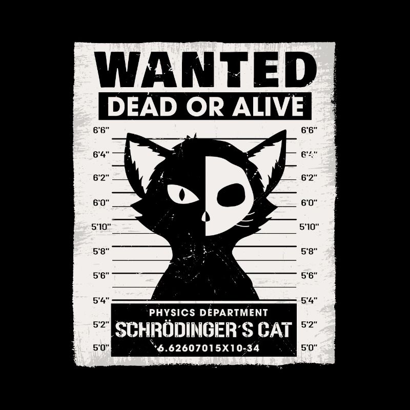 Wanted Dead Or Alive Physics Schrödingers Cat