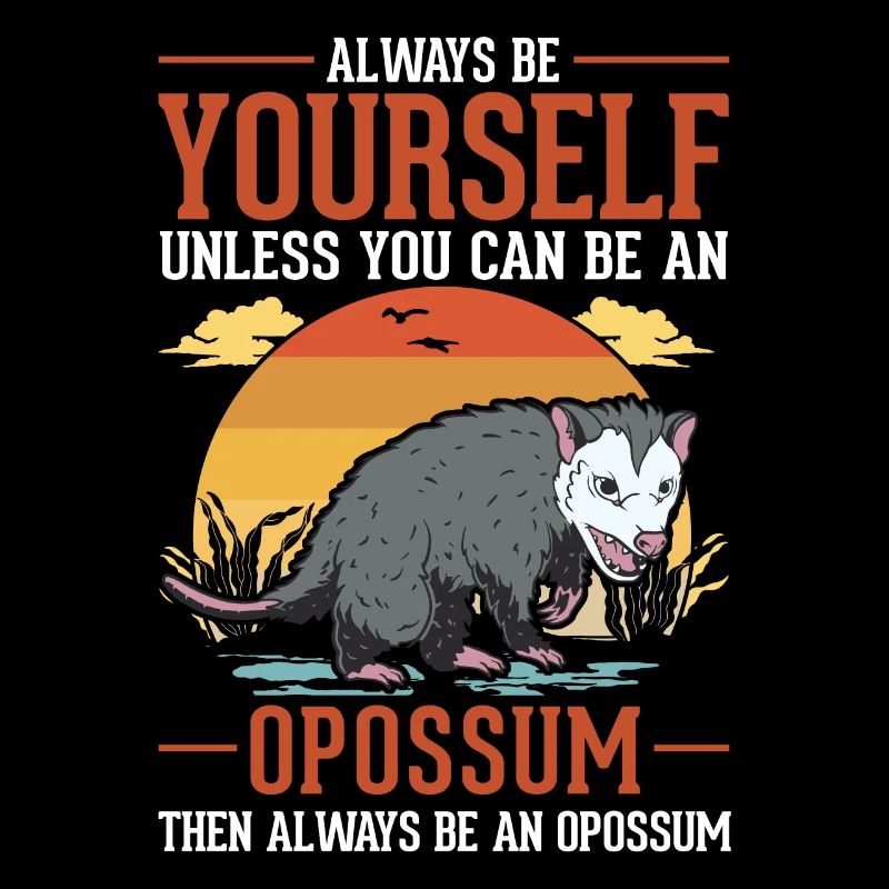 Opossum Geschenk Possum Beutelratte