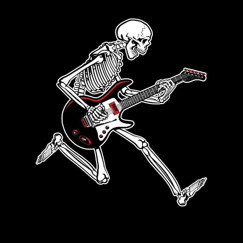 Guitare squelette