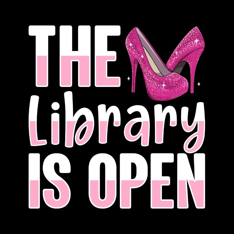 Proudly The library is open Drag Queen