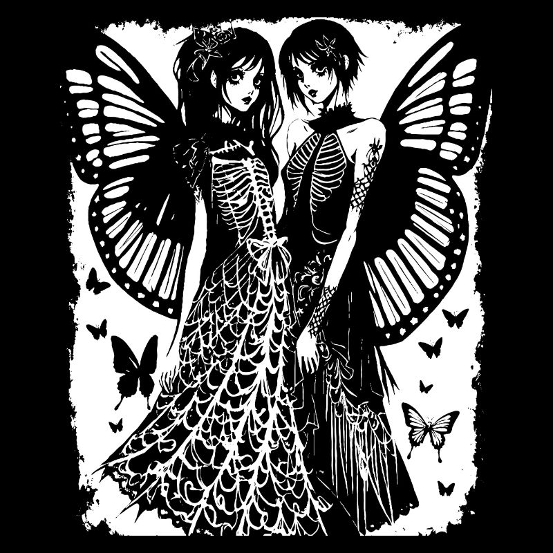 Anarchy Fan Skull avec Mohawk Crazy Antisocial Pu