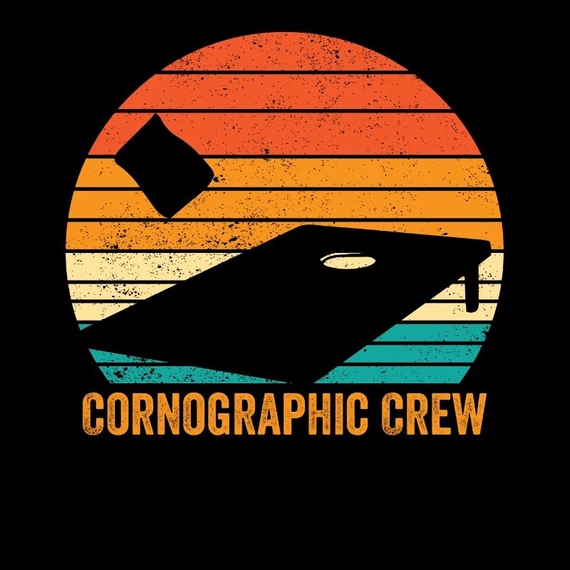 Drôle de trou de maïs Cornhole Retro