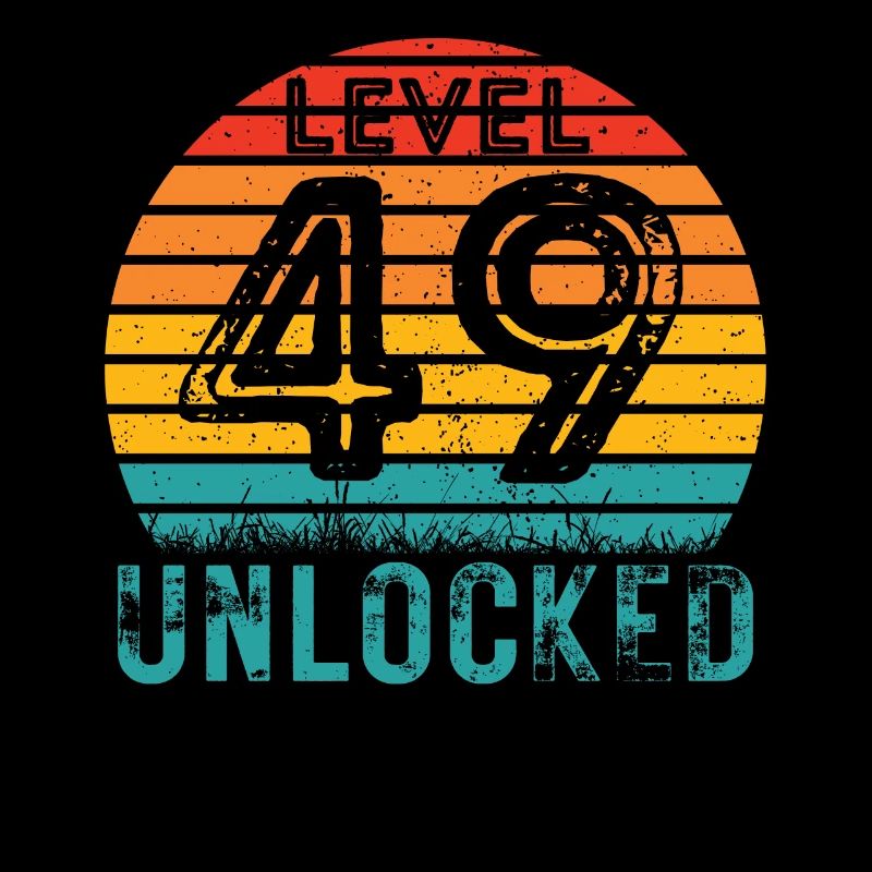 49 ans - 49e anniversaire Niveau 49 Conception complète