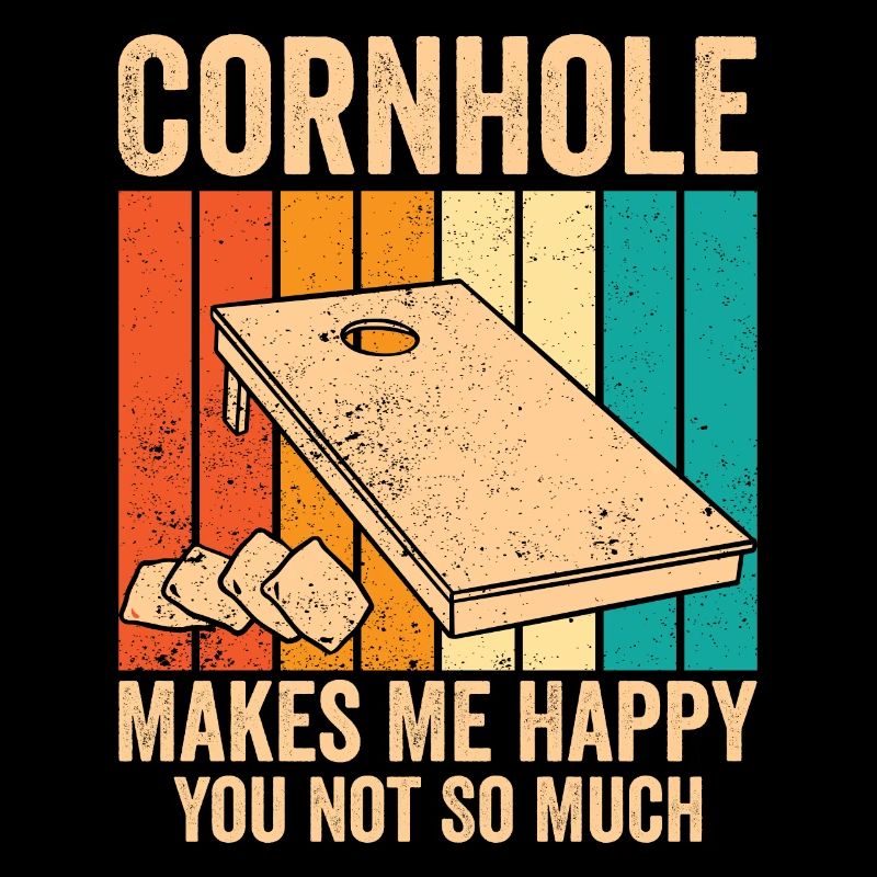 Lustiges Cornhole Retro