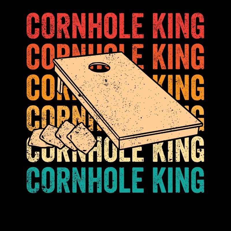 Cornhole Corn Hole Retro