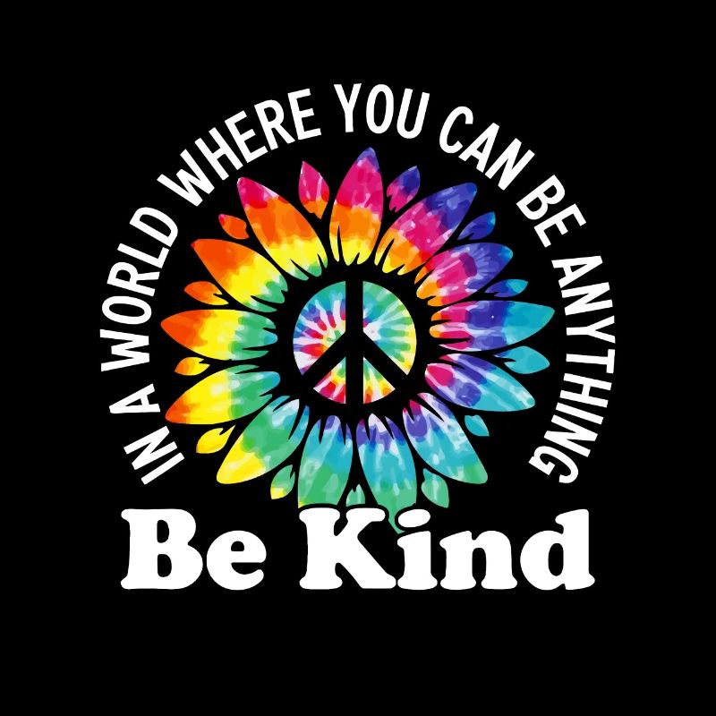 In einer Welt, in der du alles sein kannst, sei ein freundliches Zeichen