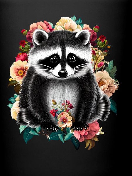 Fleurs de raton laveur