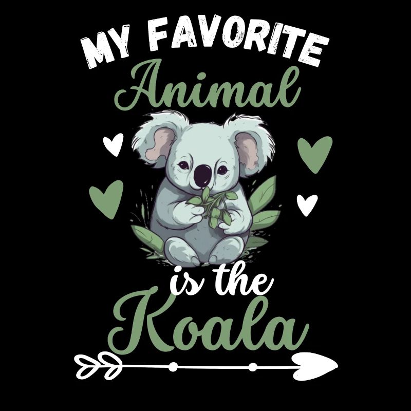 Koala Gift Mon animal préféré est le koala