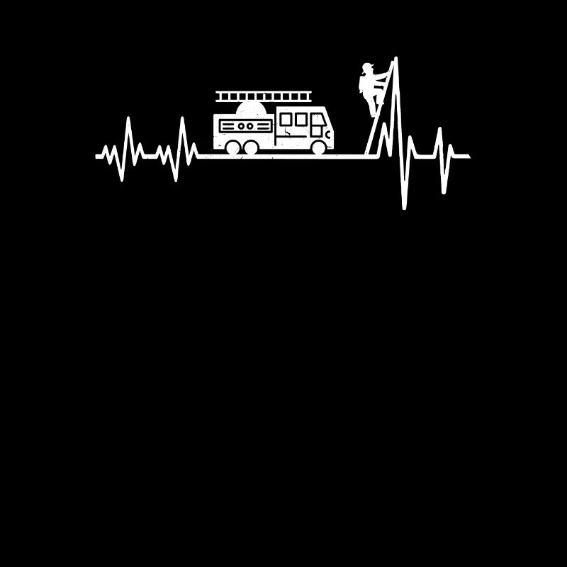 Firefighter ECG Pulse Heartbeat Firefighting