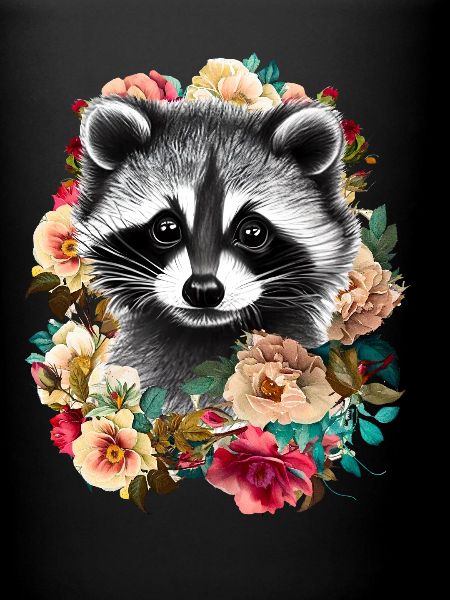 Fleurs de raton laveur