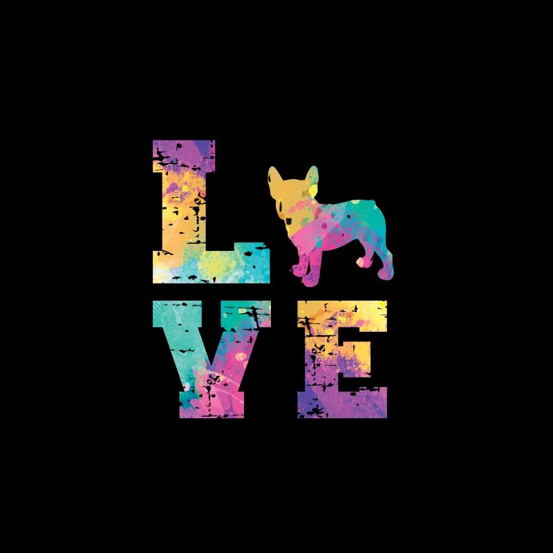 Amour bouledogue français